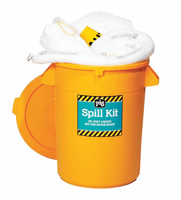Spill Kit Oil-Based Liquids Yellow