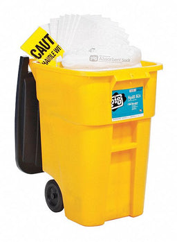 Spill Kit Oil-Based Liquids Blk/Ylw
