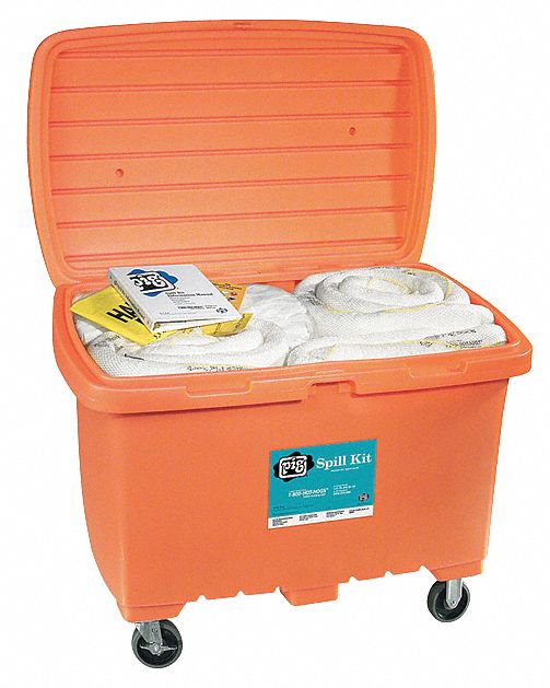 Spill Kit Oil-Based Liquids Orange