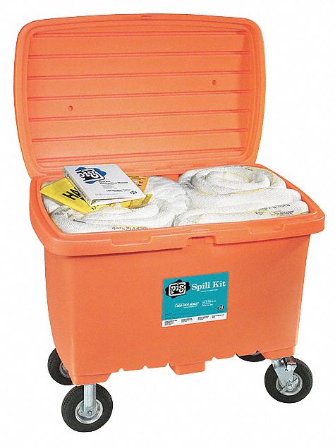 Spill Kit Oil-Based Liquids Orange
