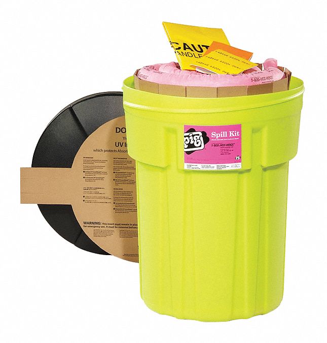 Spill Kit Chem/Hazmat Green