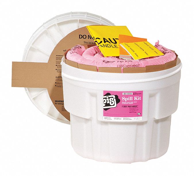 Spill Kit Chem/Hazmat White