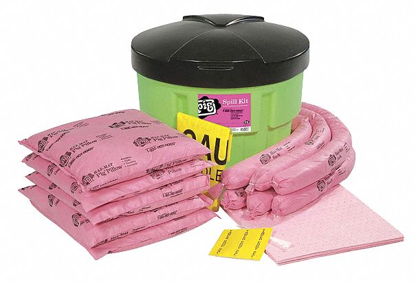 Spill Kit Chem/Hazmat Green