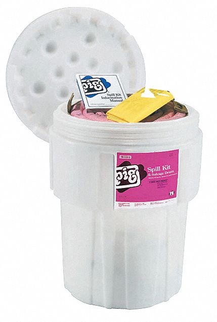 Spill Kit Chem/Hazmat White