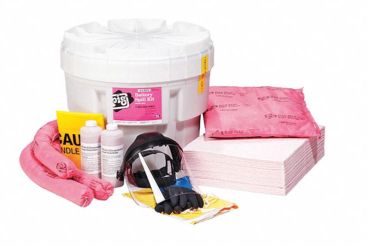 Spill Kit Chem/Hazmat White
