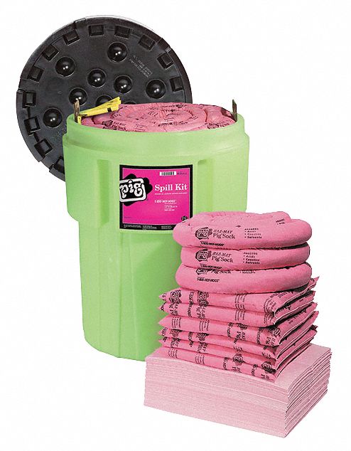Spill Kit Chem/Hazmat Green