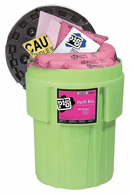 Spill Kit Chem/Hazmat Green