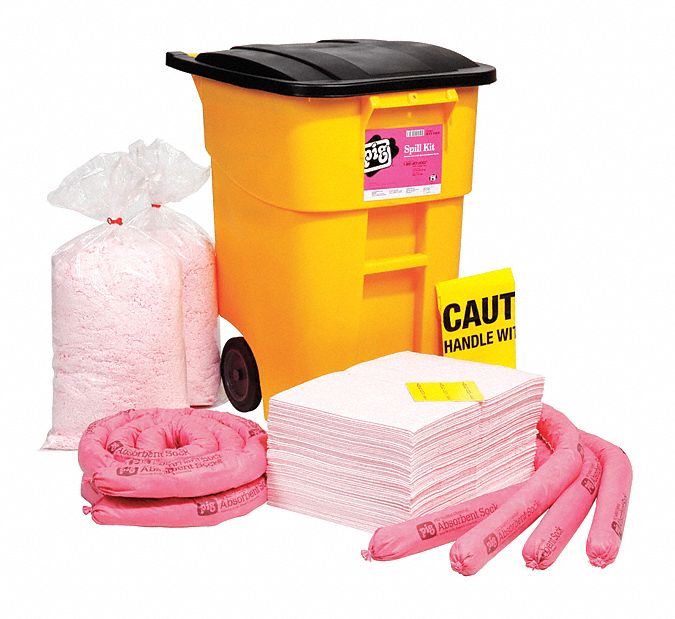Spill Kit Chem/Hazmat Black/Yellow
