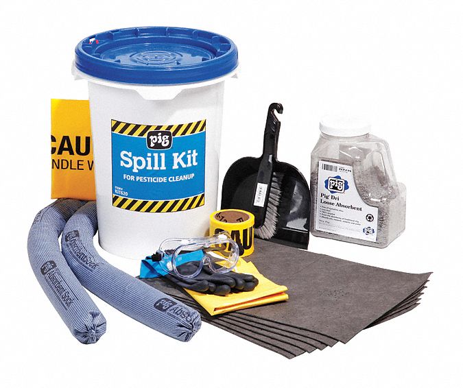 Spill Kit Chem/Hazmat Black