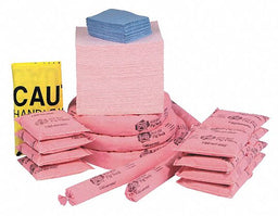 Spill Kit Refill Chem/Hazmat Pink