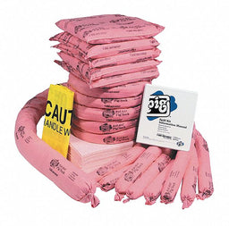 Spill Kit Refill Chem/Hazmat Pink