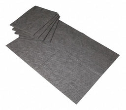 Absorbent Pad Chem/Hazmat Gray PK20