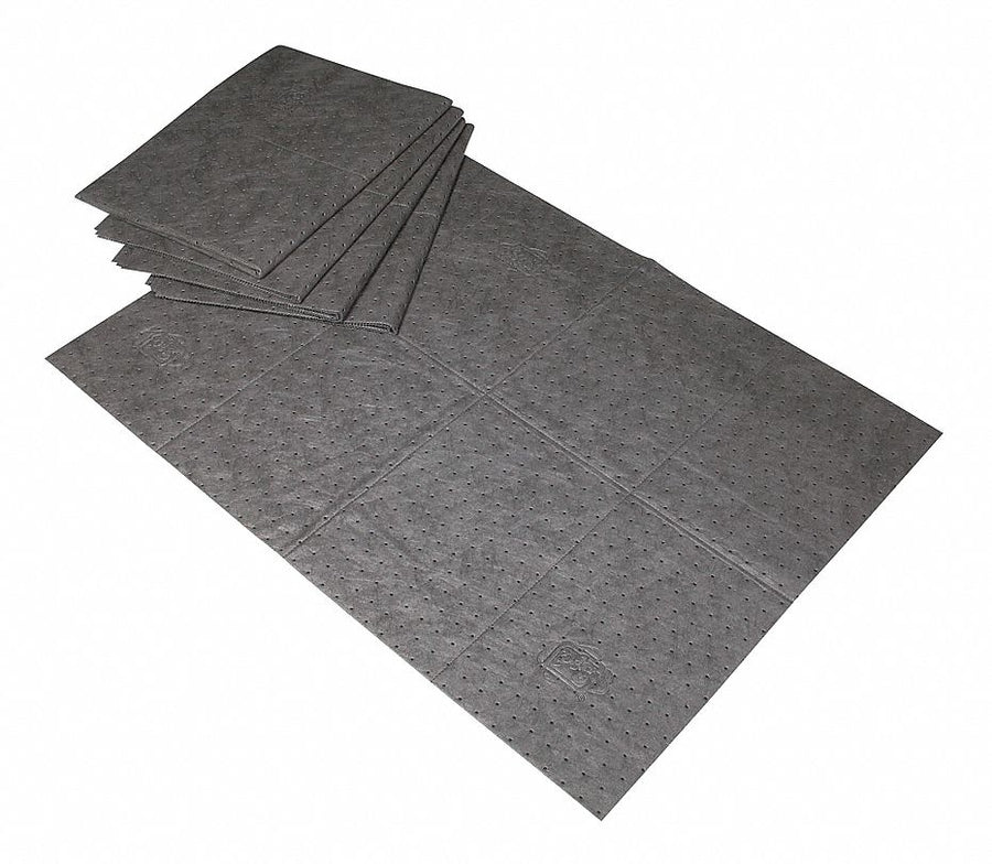 Absorbent Pad Chem/Hazmat Gray PK20