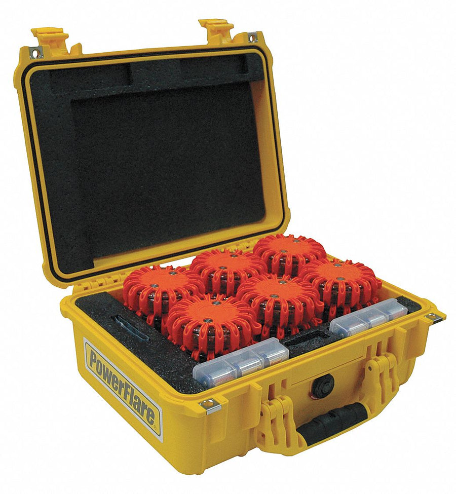 LED Safety Flare Kit LED Color Amber