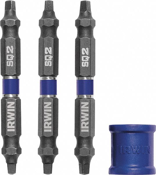 DriverBitSet 3pcs Steel Shank 1/4