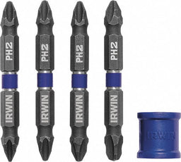 DriverBitSet 4pcs Steel Shank 1/4