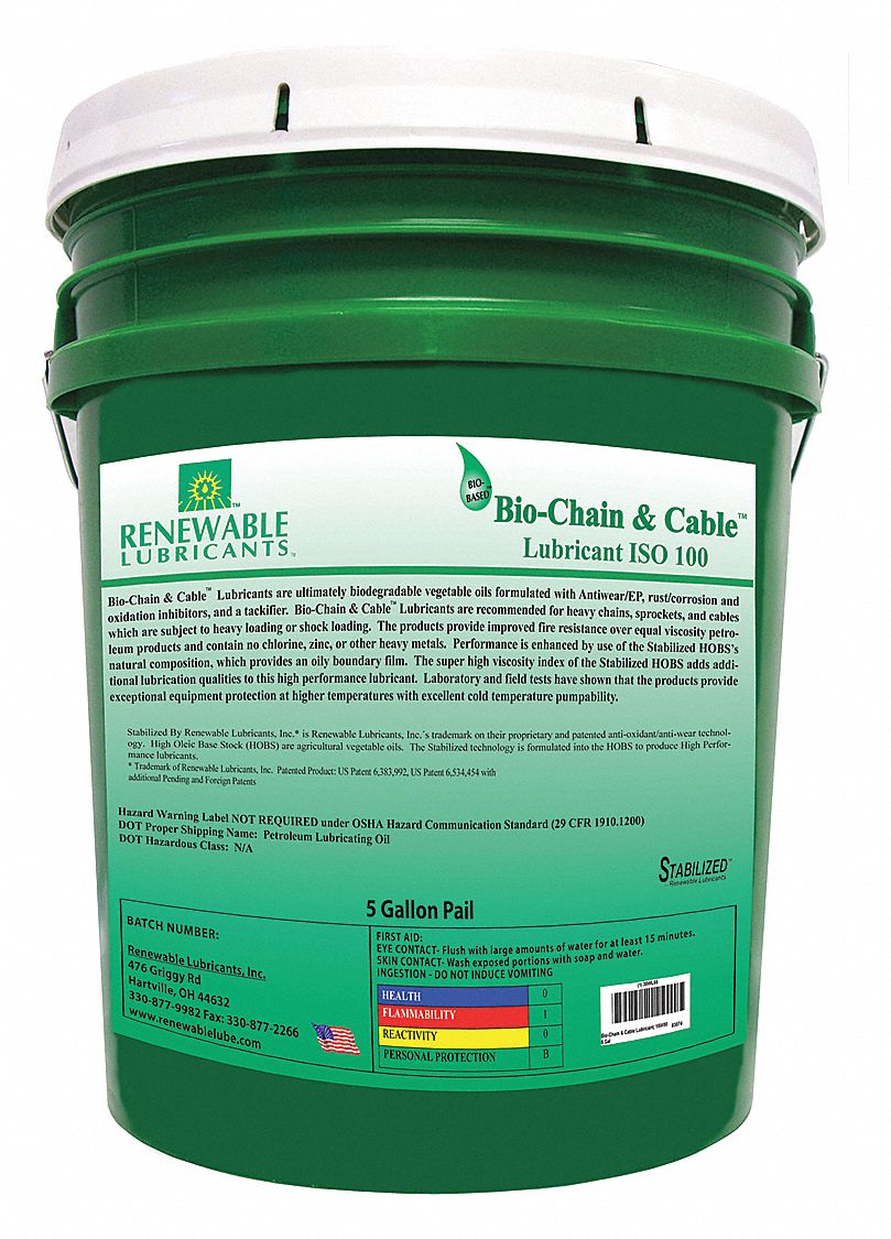 ChainWireRope Lube 5 gal Pail