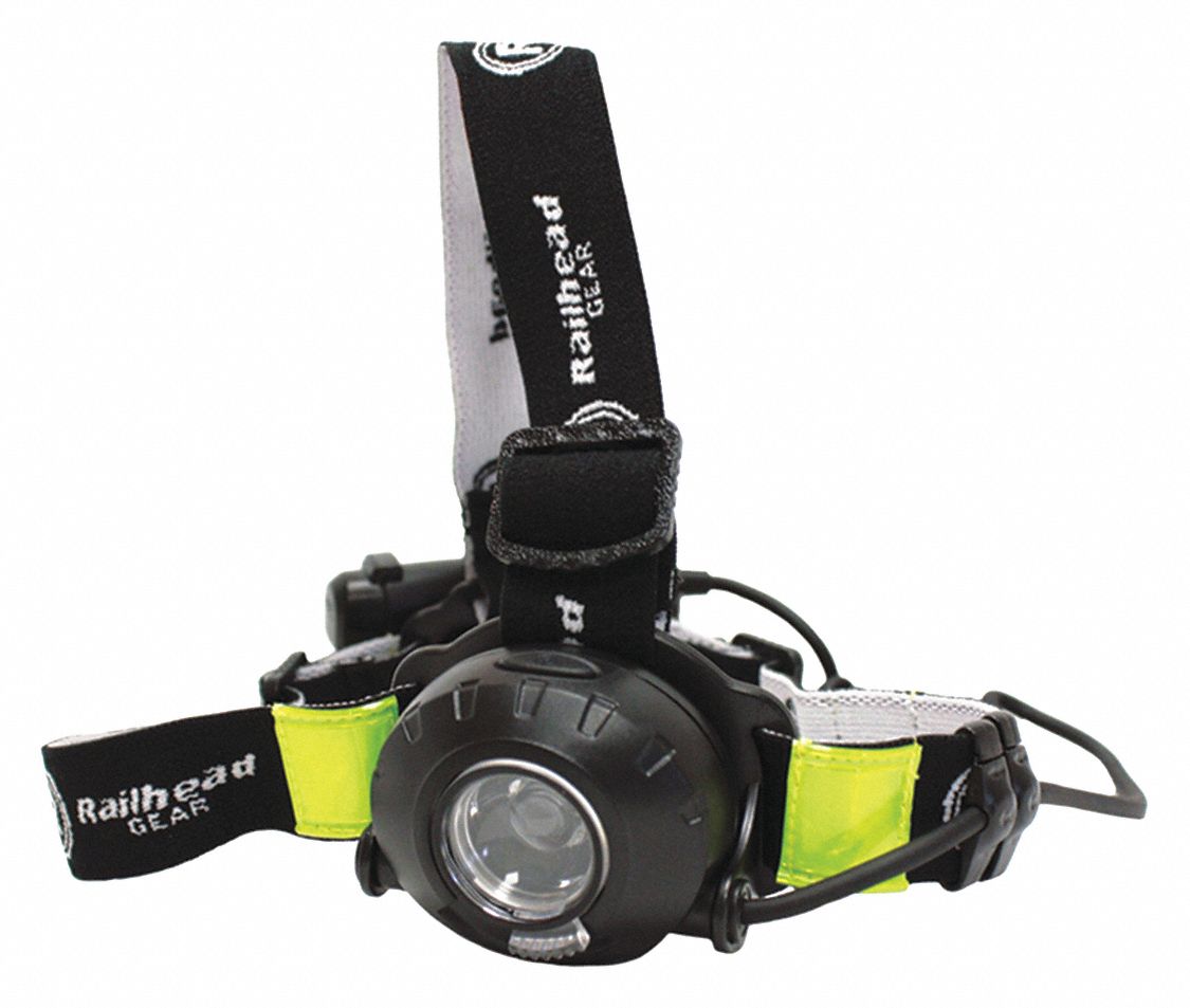 Headlamp ABS Plastic Black 560lm