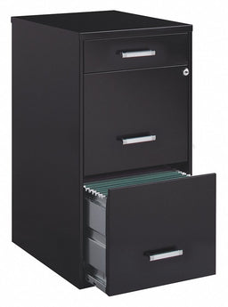 Vertical File Cabinet Black