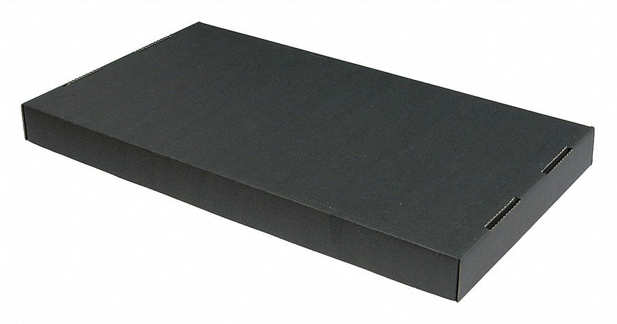 ESD Cndct Lid Black Cardboard 19 3/8 in