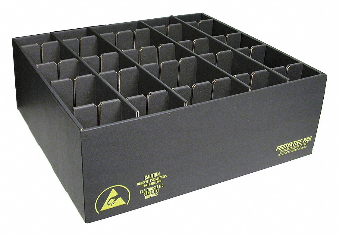 Divider Box Black Cardboard 18