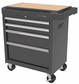 Rolling Tool Cabinet Black Light Duty