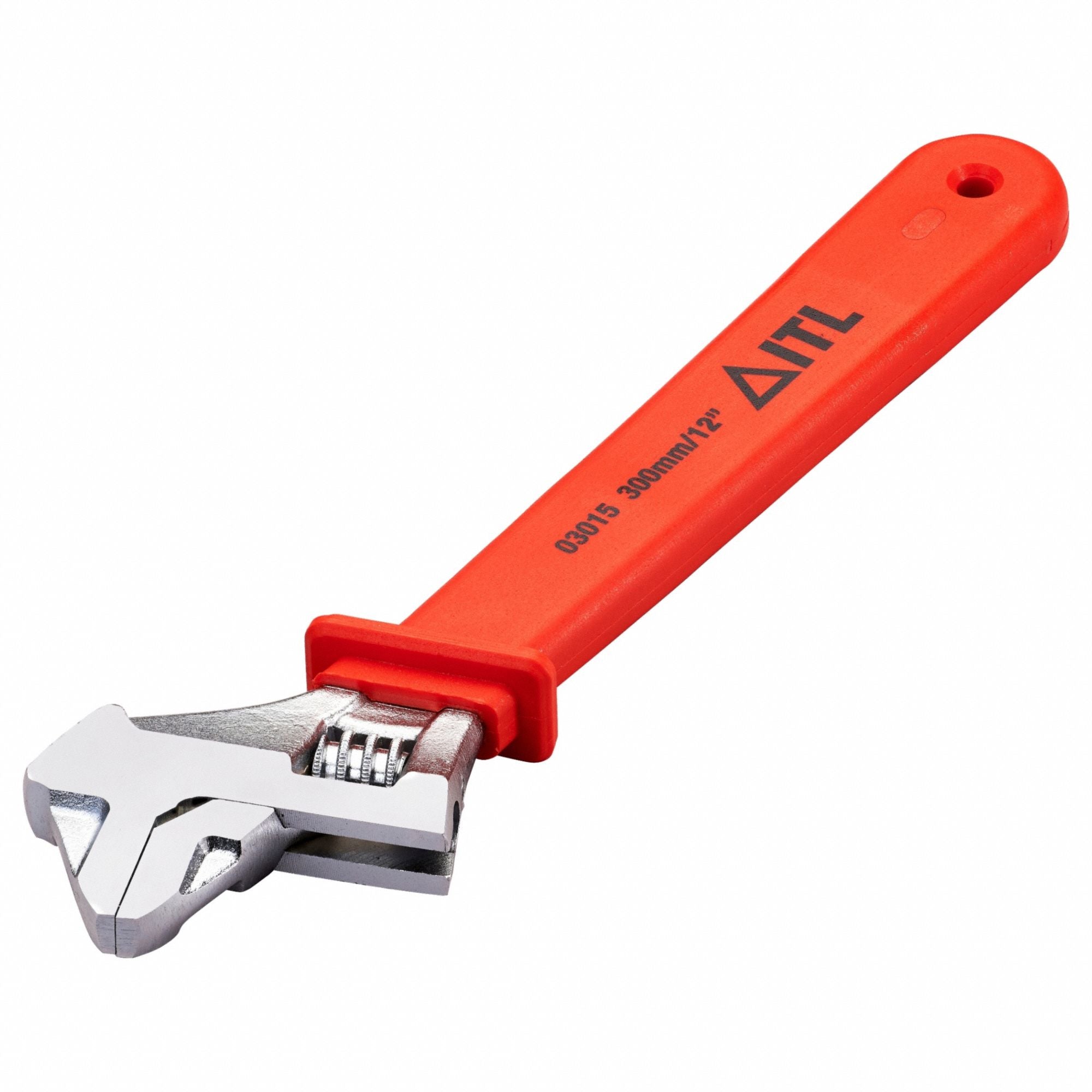 Adj. Wrench Nylon Chrome 12
