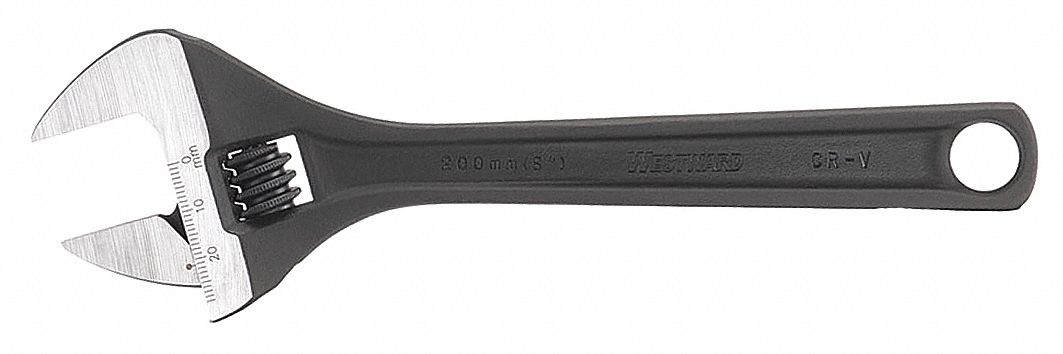 Adj. Wrench CV Steel Black Phosphate 6