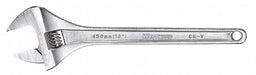 Adj. Wrench CV Steel Chrome 24