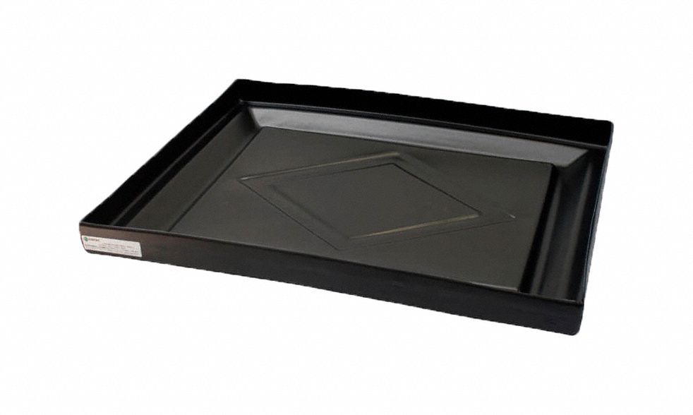 Spill Tray Black 21.5 gal HDPE