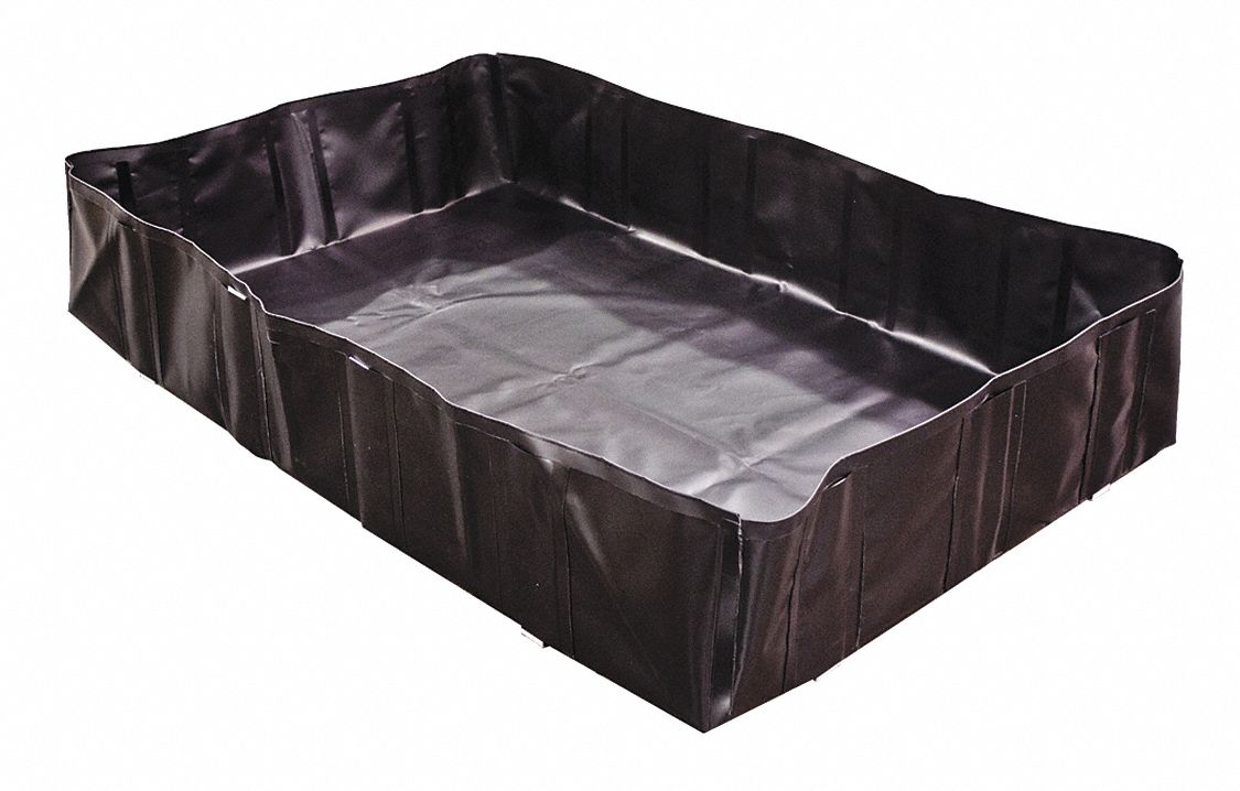 Spill Berm 10 ft.Lx10 ft.Wx2 ft.H Black