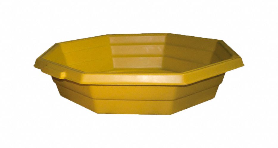 Spill Tray Yellow 20 gal HDPE