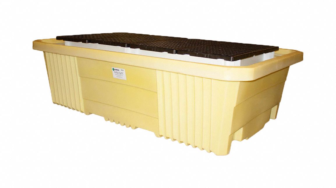 IBC Containment Unit Yellow 750gal. HDPE