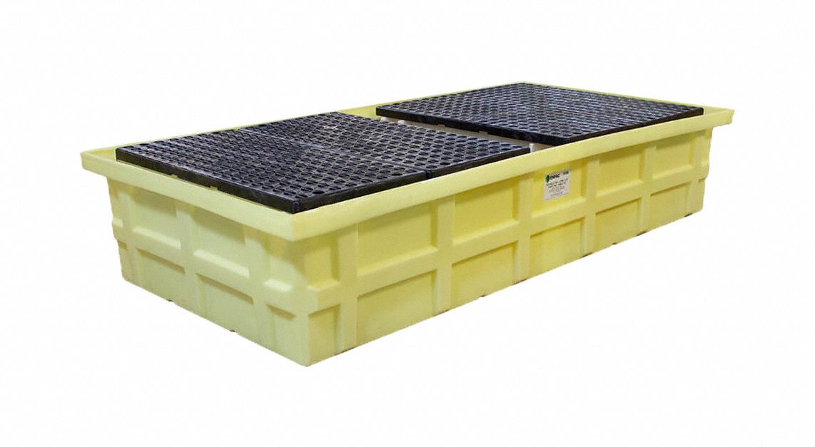 IBC Containment Unit Yellow 385gal. HDPE