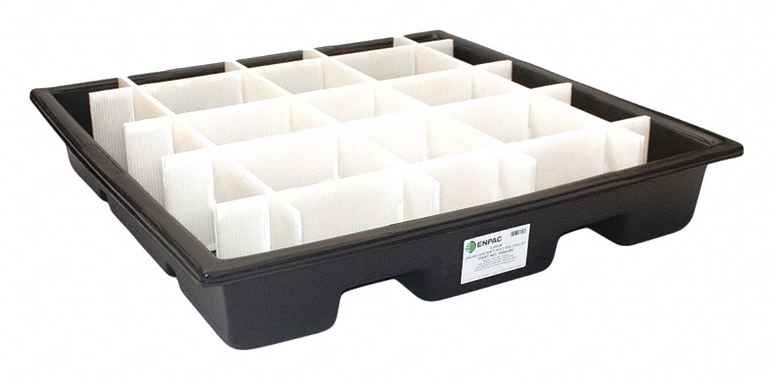 Drum Spill Containment Pallet 85gal Blk