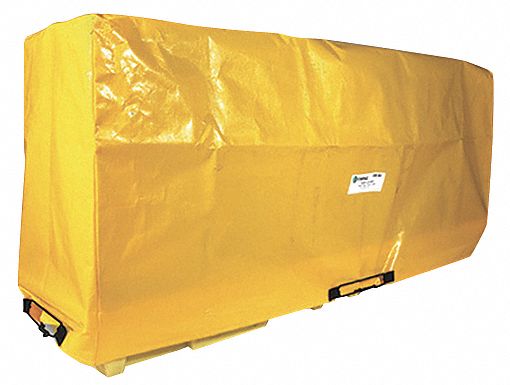 Tarp Cover 100inLx31inWx43inH PVC Yellow