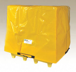 Tarp Cover 57inLx57inWx44inH PVC Yellow