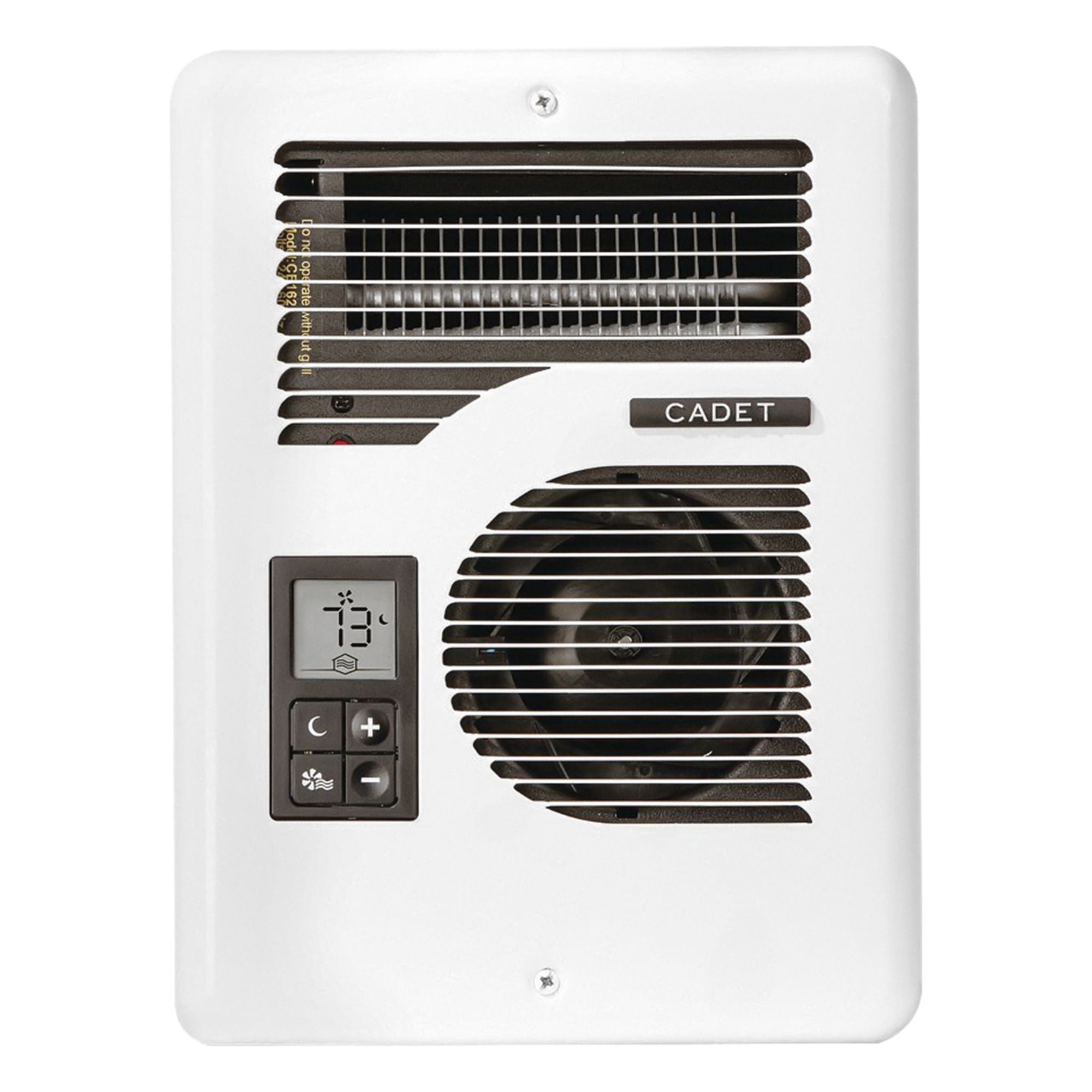 Recessed Electric Wall Heater White