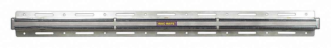 MagToolHldr Silver StainlessSteel 24in-L