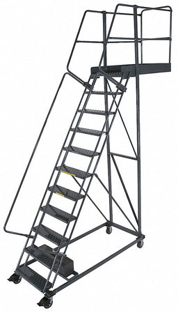 Cantilever Ladder 300lb 152in H 11 Steps