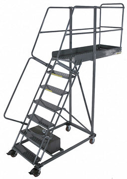 Cantilever Ladder 300lb 102in H 6 Steps
