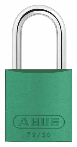 Lockout Padlock KD Green 2-17/32 H
