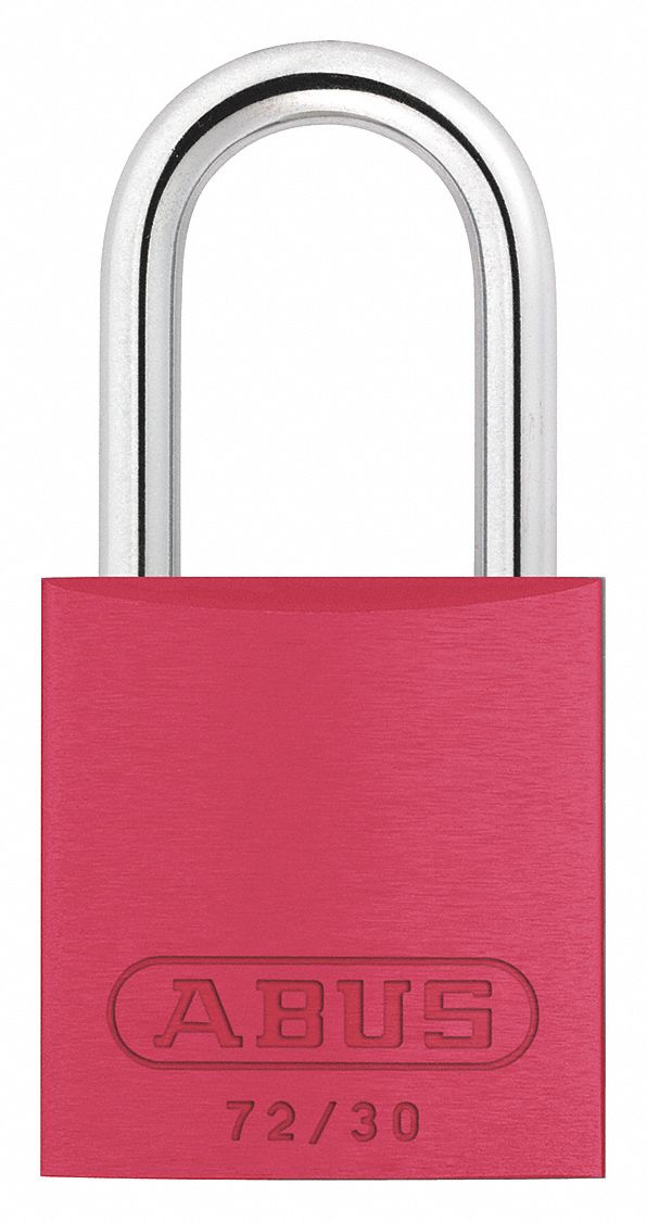 Lockout Padlock KD Red 2-17/32 H
