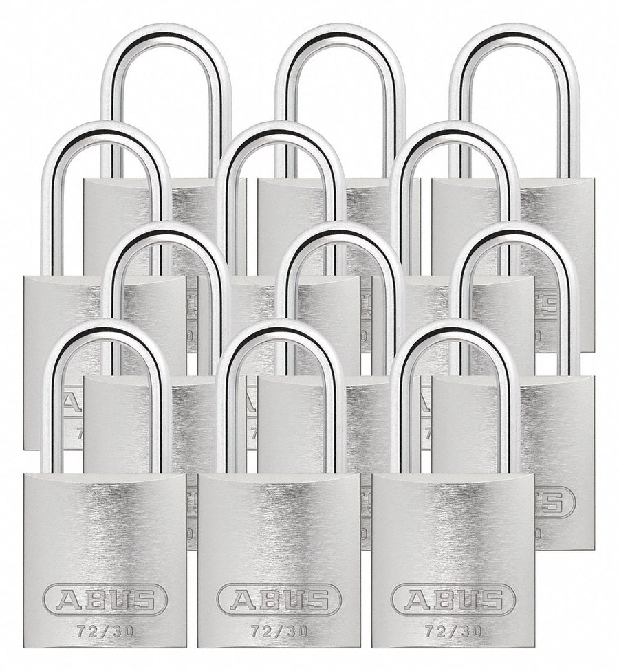 Lockout Padlock KA Silver 2-17/32 H PK12