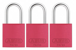 Lockout Padlock KA Red 2-17/32 H PK3