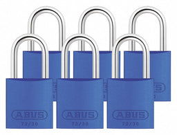 Lockout Padlock KA Blue 2-17/32 H PK6