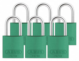 Lockout Padlock KA Green 2-17/32 H PK6