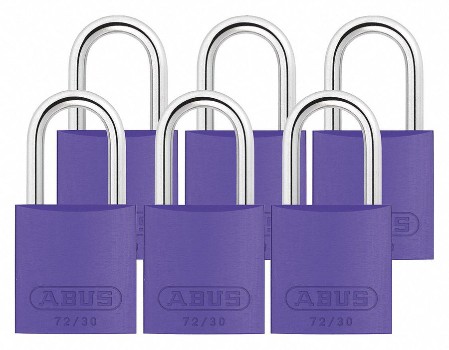 Lockout Padlock KA Purple 2-17/32 H PK6