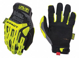 H7894 Mechanics Gloves Yellow 8 PR