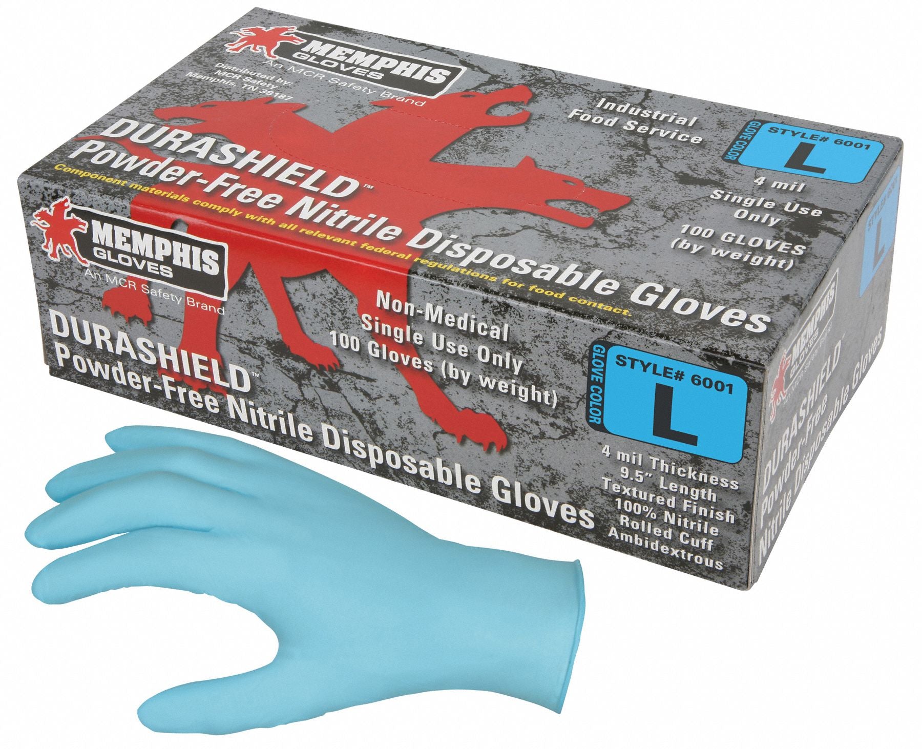 Disposable Gloves Nitrile XL PK100
